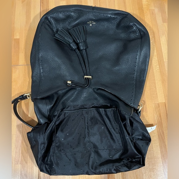 Kate Spade NY James Street Mason Large Hobo Bag in Black Pebbled Leather - Picture 6 of 9